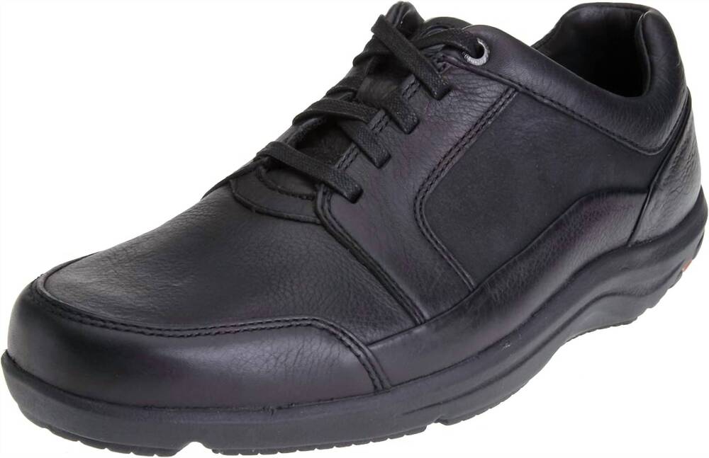 NEW ROCKPORT men's truwalk world tour cooper oxford in black